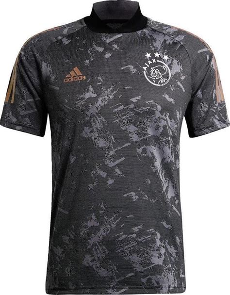 ajax shirt zwart goud